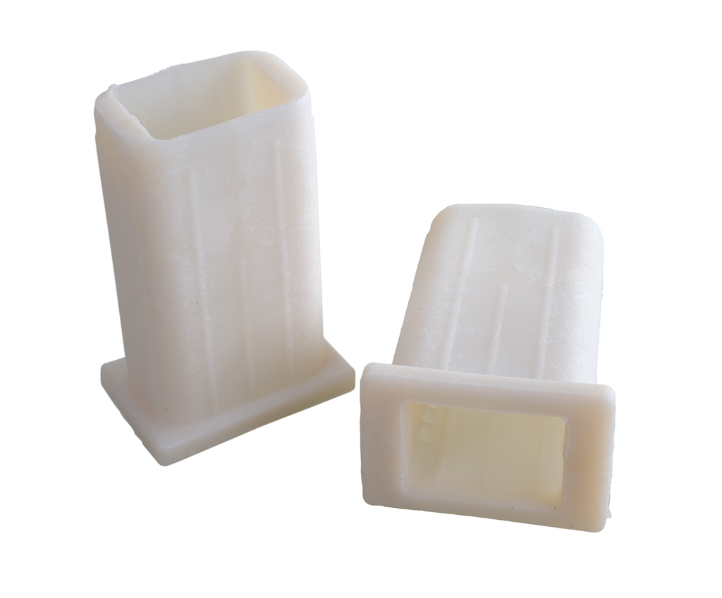 Schalldämm- und Schwingungshülse offen 60 x 40 / 40 x 30  100 mm  lang - 2er Pack