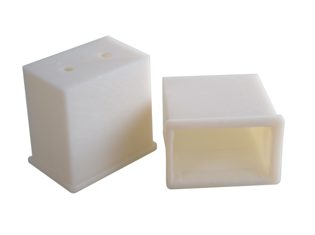 Schalldämm- und Schwingungshülse mit Boden 60 x 40 / 50 x 30 60 mm lang - 2er Pack