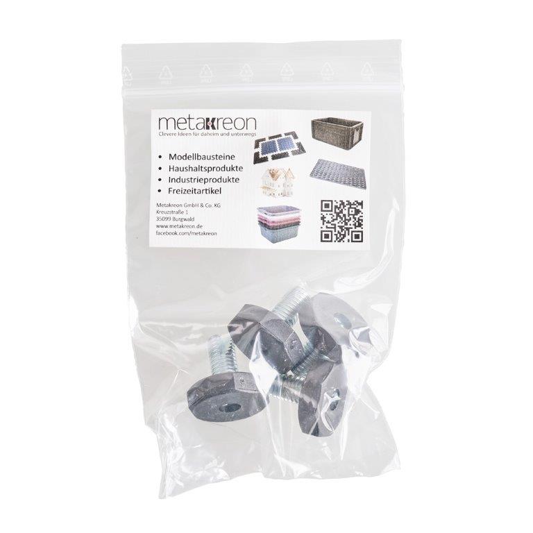 Regulierschrauben M10 x 20 mm, 4 Stück